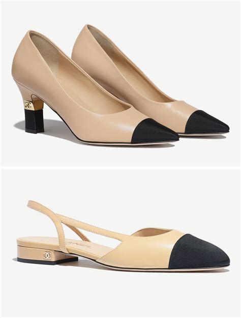 chanel pantofi dama|Chanel pumps.